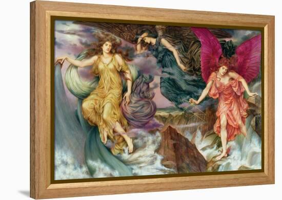 Les Esprits De La Tempete - the Storm Spirits , by De Morgan, Evelyn (1855-1919). Oil on Canvas, C.-Evelyn De Morgan-Framed Premier Image Canvas