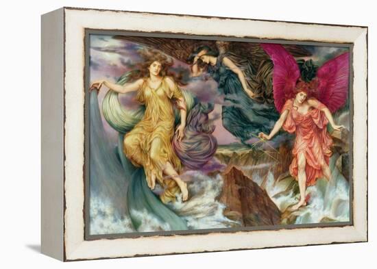 Les Esprits De La Tempete - the Storm Spirits , by De Morgan, Evelyn (1855-1919). Oil on Canvas, C.-Evelyn De Morgan-Framed Premier Image Canvas