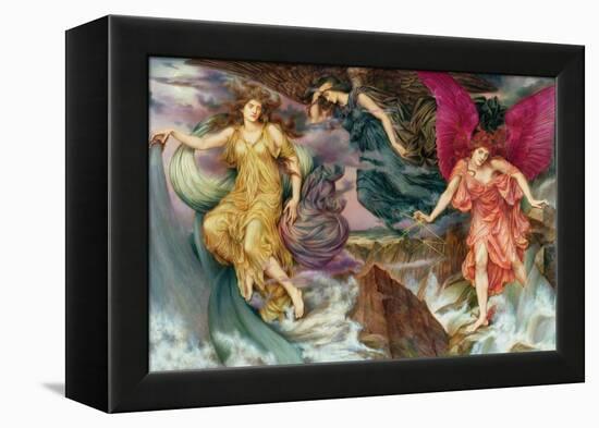 Les Esprits De La Tempete - the Storm Spirits , by De Morgan, Evelyn (1855-1919). Oil on Canvas, C.-Evelyn De Morgan-Framed Premier Image Canvas