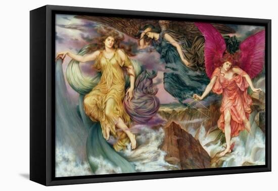 Les Esprits De La Tempete - the Storm Spirits , by De Morgan, Evelyn (1855-1919). Oil on Canvas, C.-Evelyn De Morgan-Framed Premier Image Canvas