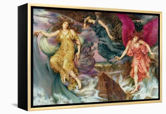 Les Esprits De La Tempete - the Storm Spirits , by De Morgan, Evelyn (1855-1919). Oil on Canvas, C.-Evelyn De Morgan-Framed Premier Image Canvas