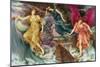 Les Esprits De La Tempete - the Storm Spirits , by De Morgan, Evelyn (1855-1919). Oil on Canvas, C.-Evelyn De Morgan-Mounted Giclee Print