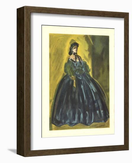 Les Femmes dans l'atelier-Lena Leclercq-Framed Collectable Print