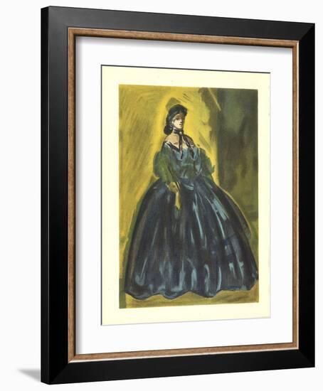 Les Femmes dans l'atelier-Lena Leclercq-Framed Collectable Print