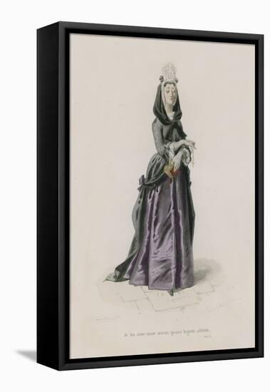 Les Femmes, Satire X-Emile Antoine Bayard-Framed Premier Image Canvas