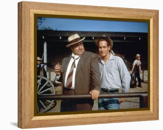 Les Feux by l'ete (The Long hot summer) by Martin Ritt with Orson Welles and Paul Newman, 1958 \r (-null-Framed Stretched Canvas