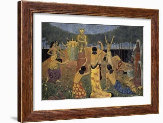 Les filles de Pelichtim ("Philistins"en hébreu)-Paul Serusier-Framed Giclee Print