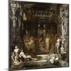 Les Filles de Thespius-Gustave Moreau-Mounted Giclee Print
