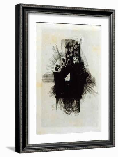 Les Fleurs Du Mal-Odilon Redon-Framed Giclee Print