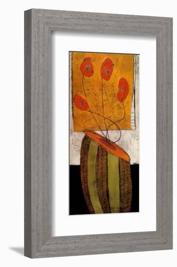 Les Fleurs Ephemeral I-Mark Cabral-Framed Art Print