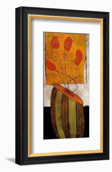 Les Fleurs Ephemeral I-Mark Cabral-Framed Art Print