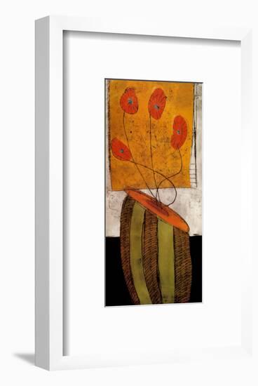 Les Fleurs Ephemeral I-Mark Cabral-Framed Art Print