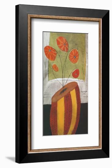 Les Fleurs Ephemeral II-Mark Cabral-Framed Art Print