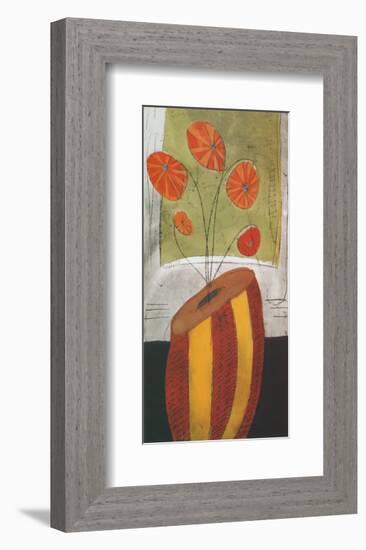 Les Fleurs Ephemeral II-Mark Cabral-Framed Art Print