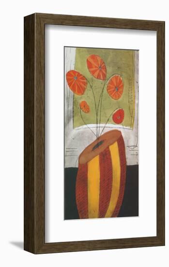 Les Fleurs Ephemeral II-Mark Cabral-Framed Art Print