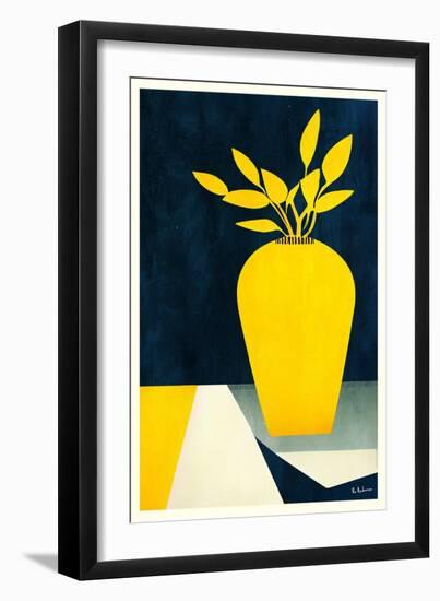 Les Fleurs Jaunes-Bo Anderson-Framed Giclee Print
