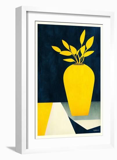 Les Fleurs Jaunes-Bo Anderson-Framed Giclee Print