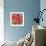 Les Fleurs-Michelle Abrams-Framed Giclee Print displayed on a wall