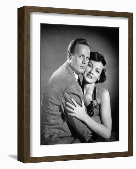 Les Forbans by la nuit Night and the City by Jules Dassin with Richard Widmark, Googie Withers, 195-null-Framed Photo