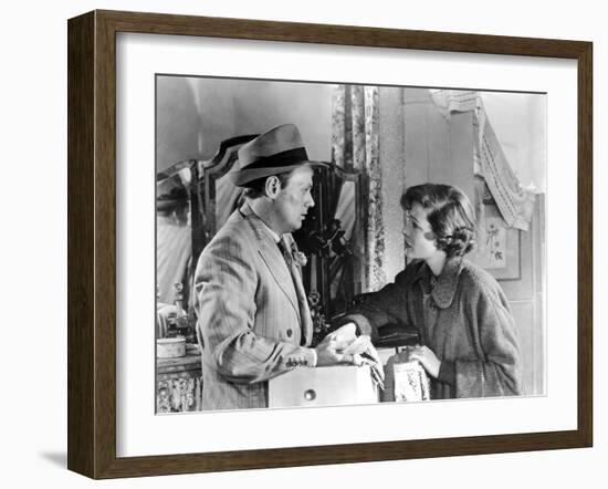 Les forbans by la nuit, NIGHT AND THE CITY, by JULESDASSIN with Richard Widmark and Gene Tierney, 1-null-Framed Photo