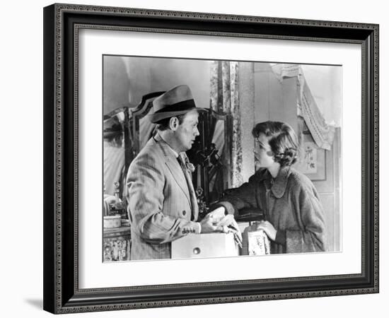 Les forbans by la nuit, NIGHT AND THE CITY, by JULESDASSIN with Richard Widmark and Gene Tierney, 1-null-Framed Photo