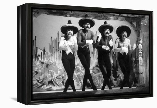 Les Freres Jacques Dans Le Film La Rose Rouge De Marcellopagliero 1951-null-Framed Stretched Canvas