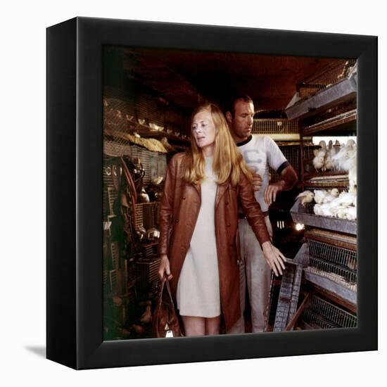 Les Gens by la pluie THE RAIN PEOPLE by Francis Ford Coppola with James Caan and Shirley Knight, 19-null-Framed Stretched Canvas