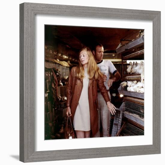 Les Gens by la pluie THE RAIN PEOPLE by Francis Ford Coppola with James Caan and Shirley Knight, 19-null-Framed Photo