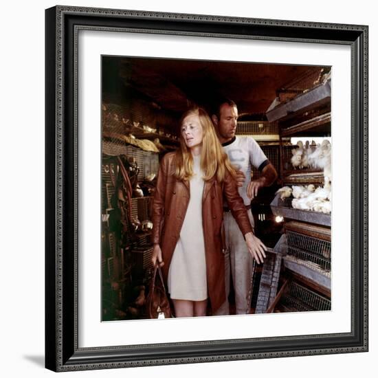 Les Gens by la pluie THE RAIN PEOPLE by Francis Ford Coppola with James Caan and Shirley Knight, 19-null-Framed Photo