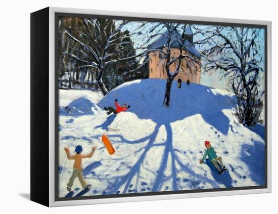 Les Gets-Andrew Macara-Framed Premier Image Canvas