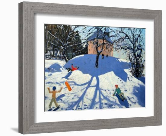 Les Gets-Andrew Macara-Framed Giclee Print