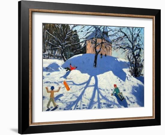 Les Gets-Andrew Macara-Framed Giclee Print