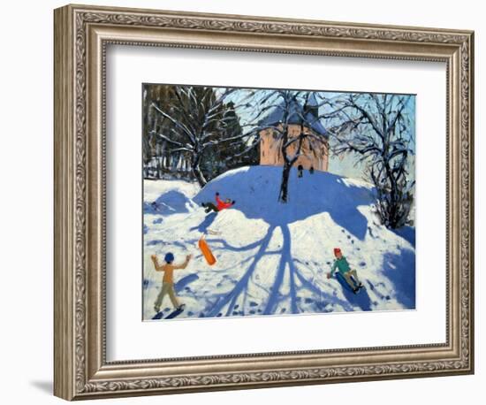 Les Gets-Andrew Macara-Framed Giclee Print