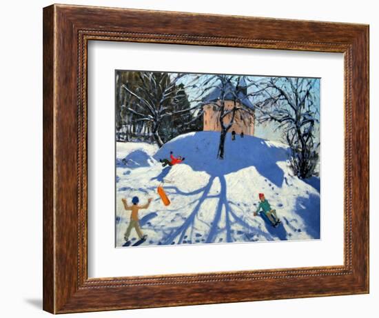 Les Gets-Andrew Macara-Framed Giclee Print