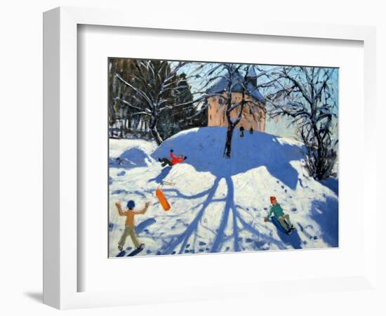 Les Gets-Andrew Macara-Framed Giclee Print