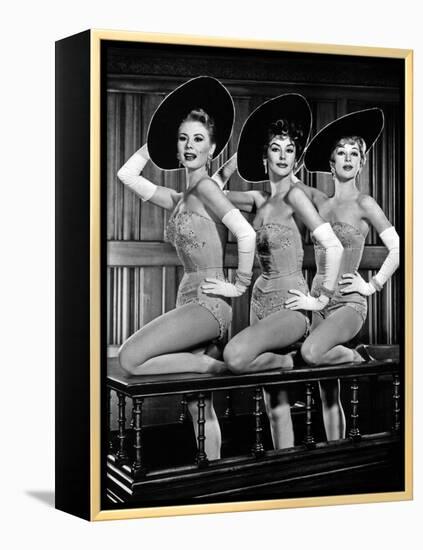 Les Girls, De George Cukor Avec Mitzi Gaynor, Kay Kendall, Taina Elg, 1957-null-Framed Stretched Canvas