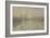 Les glaçons ou Débâcle sur la Seine-Claude Monet-Framed Giclee Print