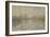 Les glaçons ou Débâcle sur la Seine-Claude Monet-Framed Giclee Print