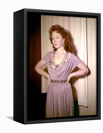 Les Gladiateurs (Demetrius and the Gladiators) by DelmerDaves with Susan Hayward, 1954 (photo)-null-Framed Stretched Canvas