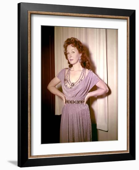 Les Gladiateurs (Demetrius and the Gladiators) by DelmerDaves with Susan Hayward, 1954 (photo)-null-Framed Photo