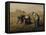 Les glaneuses-Jean-François Millet-Framed Premier Image Canvas