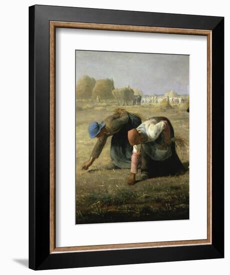 Les Glaneuses-Jean-François Millet-Framed Giclee Print