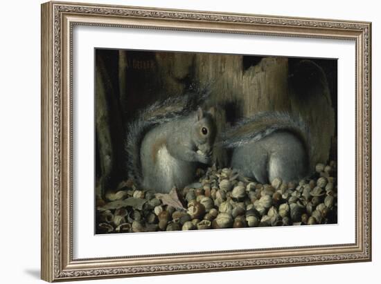 Les Gloutons-Joseph Decker-Framed Giclee Print