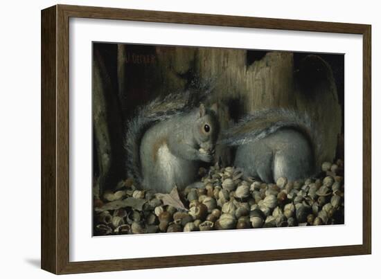 Les Gloutons-Joseph Decker-Framed Giclee Print