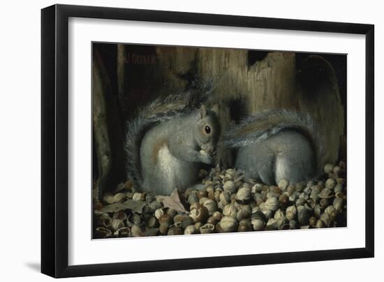 Les Gloutons-Joseph Decker-Framed Giclee Print