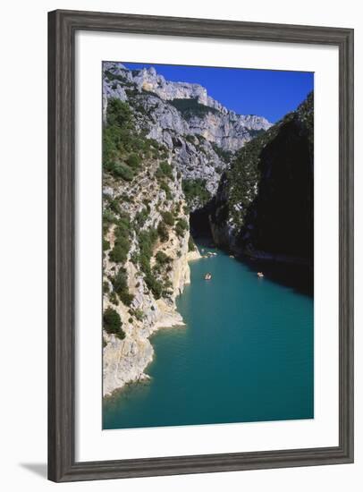 Les Gorges Du Verdon, Provence, France-Nelly Boyd-Framed Photographic Print