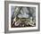 Les Grand Baigneuses, no.1-Paul Cézanne-Framed Giclee Print