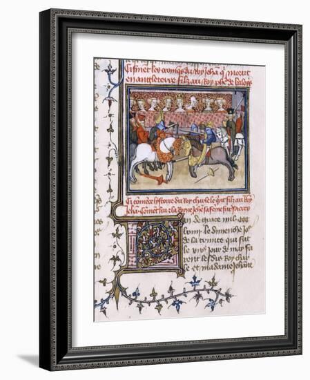 Les Grandes Chroniques de France-null-Framed Giclee Print