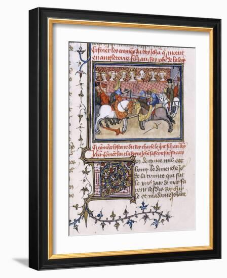 Les Grandes Chroniques de France-null-Framed Giclee Print