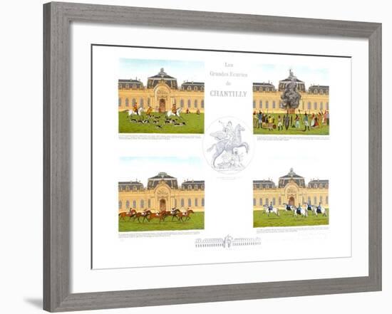 Les Grandes Ecuries de Chantilly-Vincent Haddelsey-Framed Collectable Print